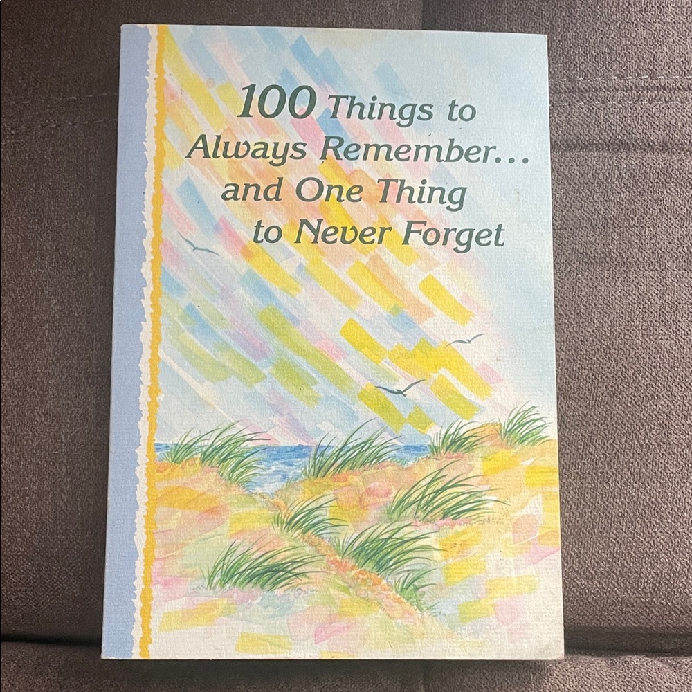 Inspirational Book with Beach Cover